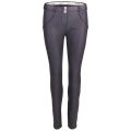 Womens Faux Leather Snake Mid Rise Skinny Jeans 19291 by Freddy from Hurleys