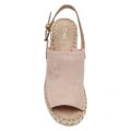 Womens Pink Suede Monica Jute Wedges 59509 by Toms from Hurleys