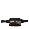 Mens Black Logo Bumbag 100970 by Versace Jeans Couture from Hurleys