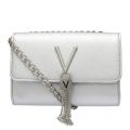 Womens Silver Grain Divina Tassel Small Crossbody Bag 53763 by Valentino from Hurleys