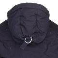 Mens Black Mistral Fur Hooded Jacket 13948 by Pyrenex from Hurleys