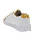 Womens White Baroque Trims Trainers 82277 by Versace Jeans Couture from Hurleys