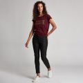 Womens Dark Rhubarb Strike S/s T Shirt 51370 by Barbour International from Hurleys
