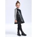 Girls Black PU Heart Dress & L/s T Shirt 94018 by Mayoral from Hurleys