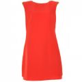 Womens Tangerine Reevah Embellished Shoulder Dress