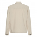 Mens Bleached Stone Light Shirt Zip Through Jacket 91564 by Calvin Klein from Hurleys