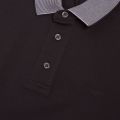 Mens Grey Woven Collar S/s Polo Shirt 87240 by Emporio Armani from Hurleys