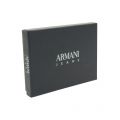 Mens Black Saffiano Bifold Wallet 11136 by Armani Jeans from Hurleys