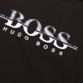 Athleisure Mens Black Tee 6 Cut Through Logo S/s T Shirt 51444 by BOSS from Hurleys