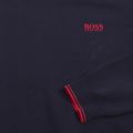 Athleisure Mens Navy/Coral Rimex_S20 Crew Neck Knitted Jumper 51506 by BOSS from Hurleys