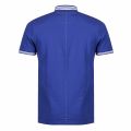 Athleisure Mens Dark Blue Paul Tipped Slim Fit S/s Polo Shirt 28092 by BOSS from Hurleys