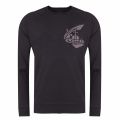 Anglomania Mens Black Classic Patch Logo Sweat Top 29599 by Vivienne Westwood from Hurleys