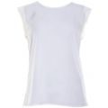 Womens Daisy White Classic Polly Plains Capped Sleeve Top 70838 by French Connection from Hurleys