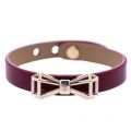 Womens Oxblood Addaley Geometric Bow Bracelet 63280 by Ted Baker from Hurleys
