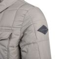 Mens Sage Green Quilted Overshirt