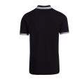 Mens Black Paddy S/s Polo Shirt 83370 by BOSS from Hurleys