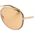 Womens Rose Gold Flash Chelsea Sunglasses 12188 by Michael Kors from Hurleys