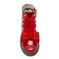 Girls Red Glitter Fior Di Fiocco Bow Boots (26-35) 49279 by Lelli Kelly from Hurleys