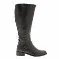 Womens Black Tulip Tall Boots 33393 by Moda In Pelle from Hurleys