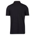 Mens Black Medal Stripe Collar S/s Polo Shirt 107958 by Fred Perry from Hurleys