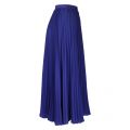 Womens Clement Blue Crepe Light Pleated Midi Skirt 59802 by French Connection from Hurleys
