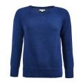 Lifestyle Womens French Navy Lowmoore Knitted Top 10134 by Barbour from Hurleys