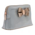 Womens Mid Grey Lezlie Bow Make Up Bag 23068 by Ted Baker from Hurleys