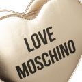 Womens Rose Gold Metallic Heart Crossbody Bag 57881 by Love Moschino from Hurleys