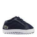 Baby Navy/White L.12.12 Crib Shoes (0-2) 52354 by Lacoste from Hurleys