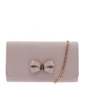 Womens Light Pink Melisia Bow Purse With Chain 23175 by Ted Baker from Hurleys
