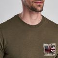 Steve McQueen™ Collection Mens Olive Flag S/s T Shirt 46462 by Barbour Steve McQueen Collection from Hurleys