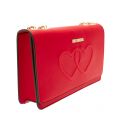 Womens Red Heart Shoulder Bag