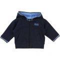 Baby Navy Hooded Zip Tracksuit 13186 by BOSS from Hurleys