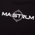 Mens Jet Black Logo Print S/s T Shirt 92914 by MA.STRUM from Hurleys