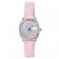 Womens Pink Mother of Pearl Dial Pink Patent Leather Strap Watch
