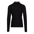 Athleisure Mens Black Pleesy 4 L/s Polo Shirt 100771 by BOSS from Hurleys