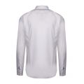 Mens White Koey Logo Trim Slim Fit L/s Shirt 56937 by HUGO from Hurleys