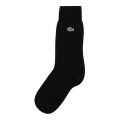 Mens Black Branded Smart Socks 103213 by Lacoste from Hurleys