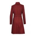 Womens Brown Ellgenc Long Wool Wrap Coat 53942 by Ted Baker from Hurleys