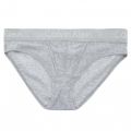 Womens Grey Heather Logo Classic Briefs 20467 by Calvin Klein from Hurleys