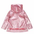 Girls Pink Glitter Branded Raincoat 75221 by Billieblush from Hurleys