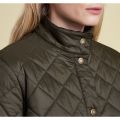 Heritage Womens Olive Niddd Quilted Jacket 12519 by Barbour from Hurleys