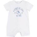Baby White Boot S/s Romper 7762 by Timberland from Hurleys