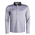 Athleisure Mens Grey/White C-Pirona L/s Polo Shirt 32061 by BOSS from Hurleys
