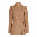 Womens Camel Drytaa Short Wool Coat 55648 by Ted Baker from Hurleys