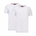 Mens White Branded 2 Pack S/s T Shirt 51836 by HUGO from Hurleys