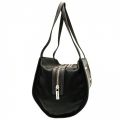 Womens Black Mottled Effect Tote Bag 72981 by Armani Jeans from Hurleys