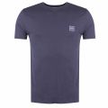 Casual Mens Dark Blue Tales S/s T Shirt 28176 by BOSS from Hurleys