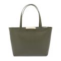 Womens Khaki Jackki Bow Shopper Bag & Pouch 46799 by Ted Baker from Hurleys