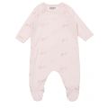 Baby Pale Pink 2 Tiger & Logo Babygrow Gift Set 92577 by Kenzo from Hurleys